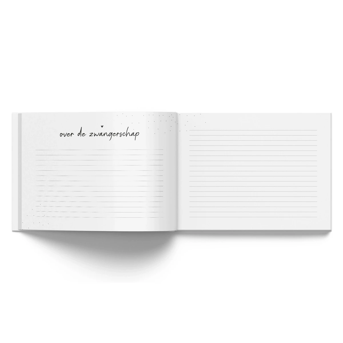 Invulboek / Bewaarbundel 'Echofoto's' - Beige Linnen