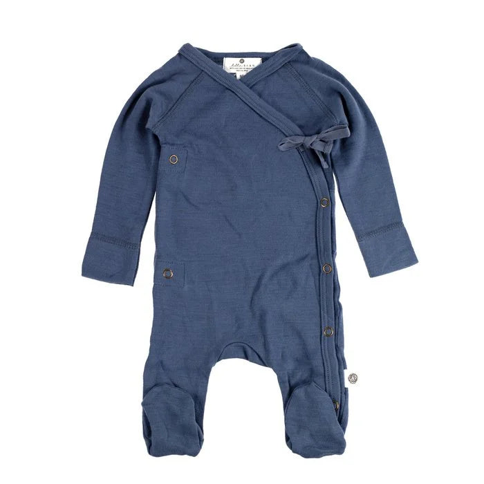 Merino wollen Romperpakje | Blauw