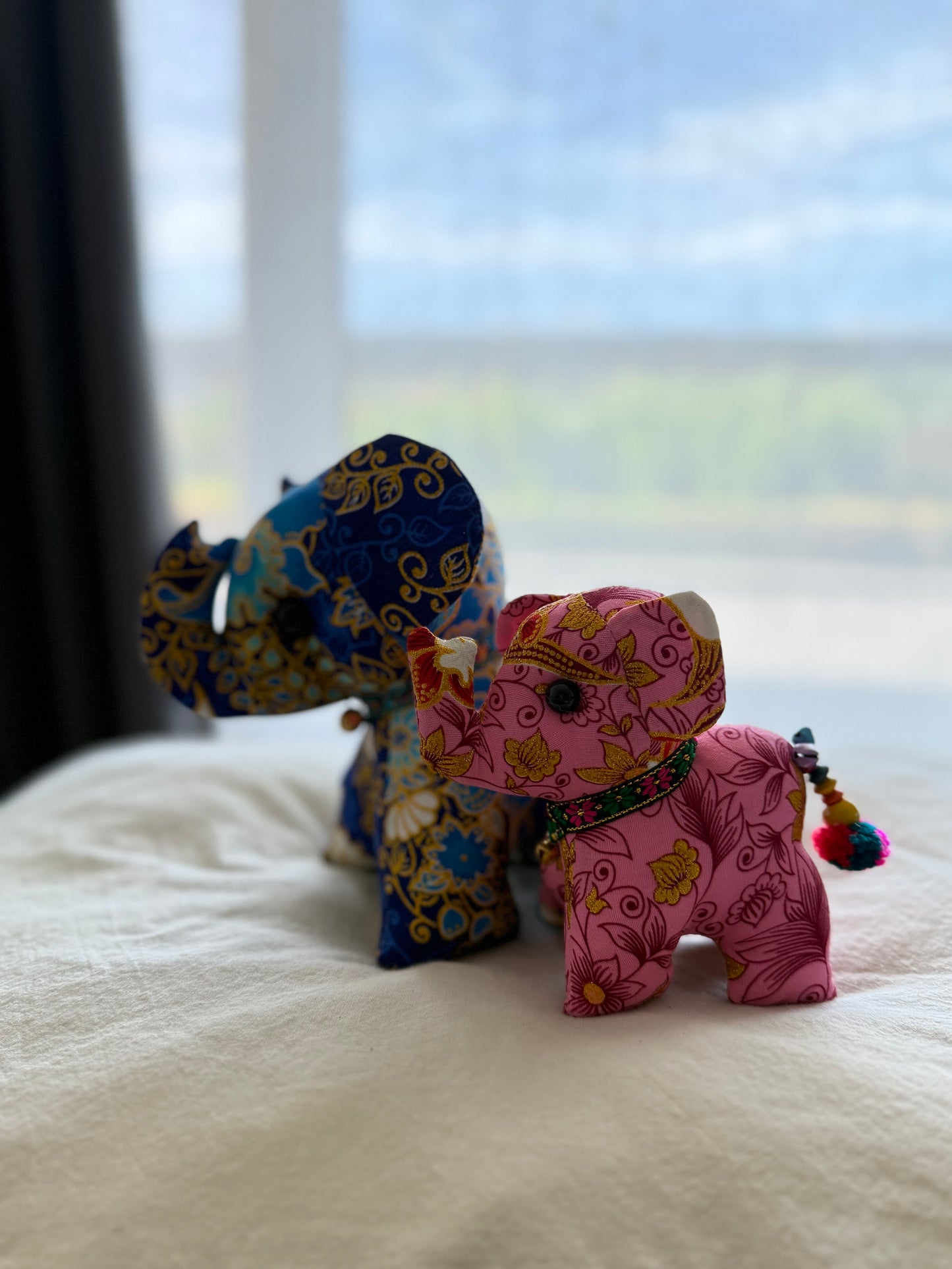 Batik Olifant | Klein | Roze