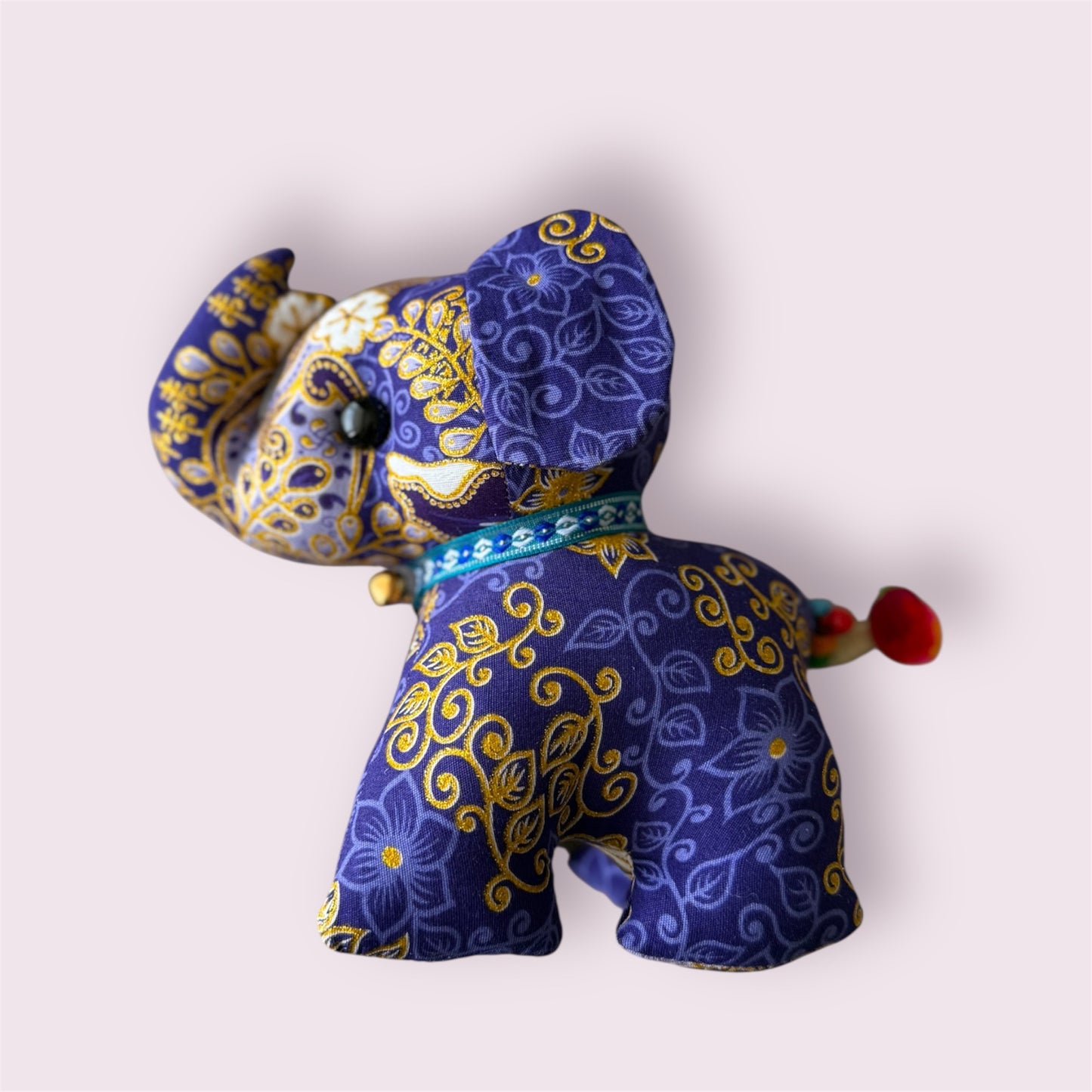 Batik Olifant | Groot | Paars