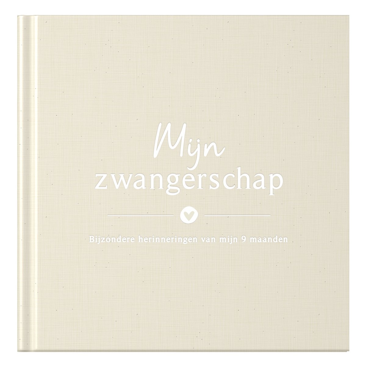 Invulboek 'Mijn Zwangerschap' - Beige Linnen