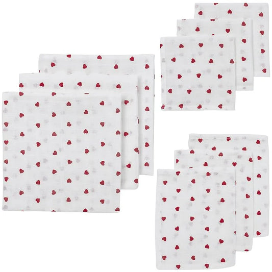 Startersset 9-pack Hydrofiel - Hartjes