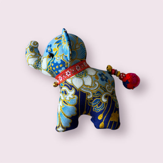 Batik Olifant | Klein | Blauw