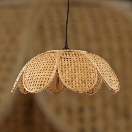 Rotan Hanglamp - Bladeren