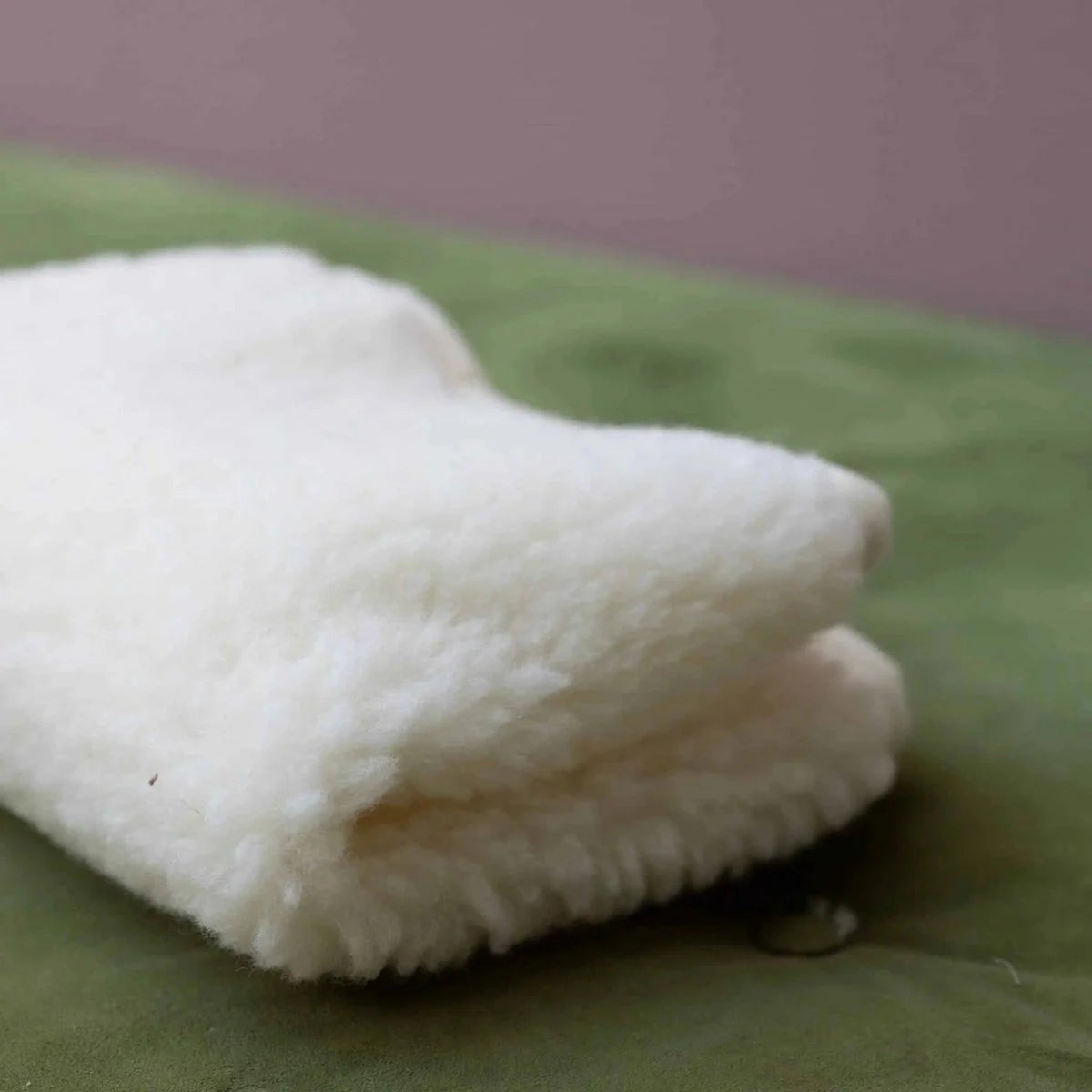 Wieg Onderlegger 100% Merino Wol 40x80cm - Naturel