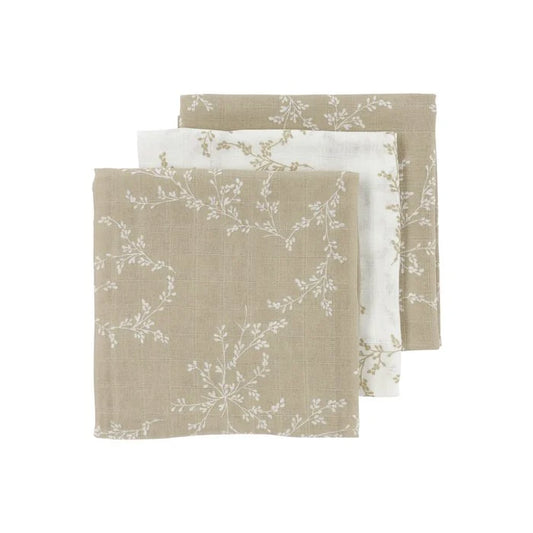 Hydrofiele Doeken 30x30cm Branches Sand – 2-Pack