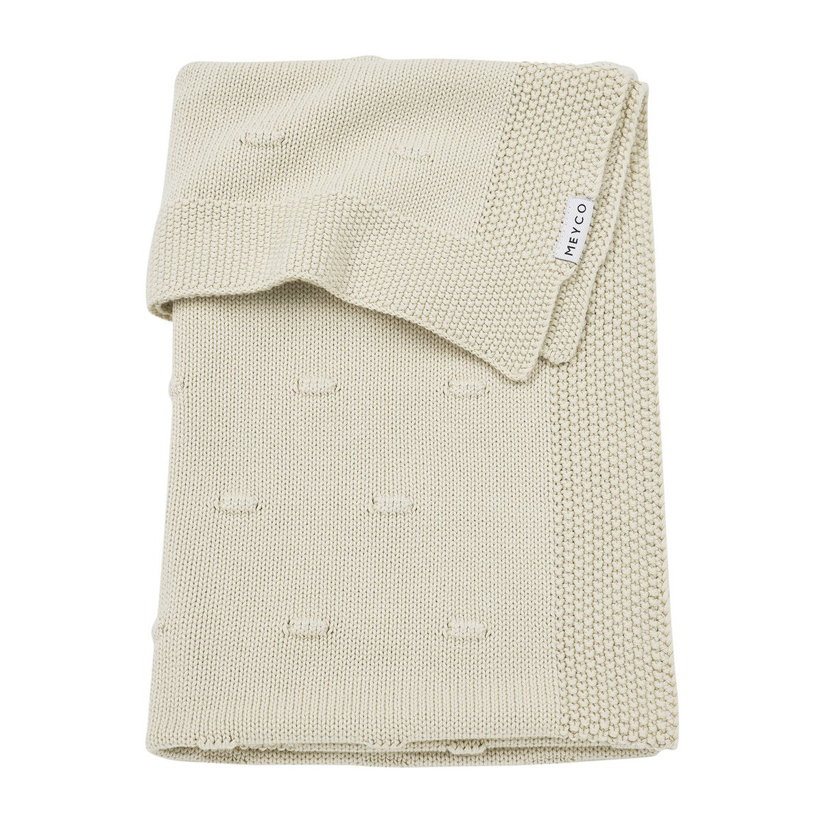 Wiegdeken Knots 75x100cm - Beige