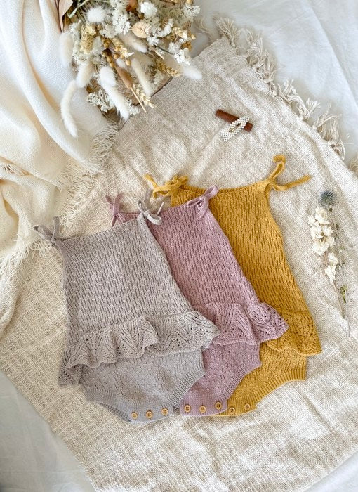 Romper Ruffle - Grijs